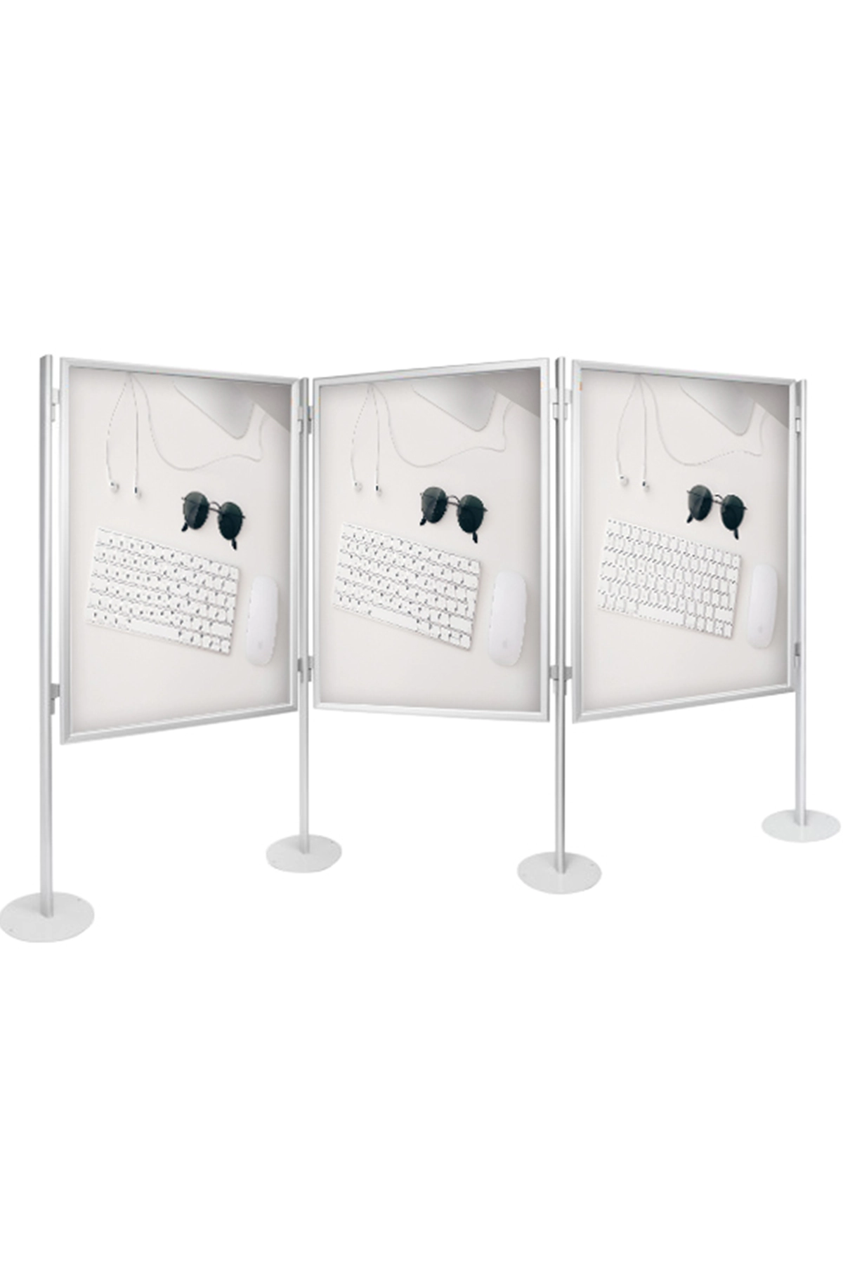 Akordiyon İnfo Board Tek Taraflı